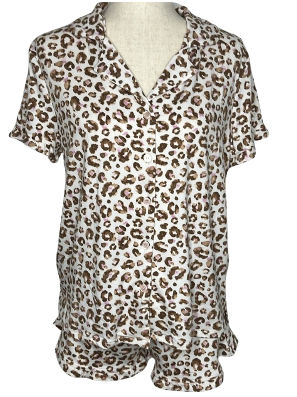 THALIA SODI ANIMAL PRINT PAJAMA SHORTS SET, NWT
